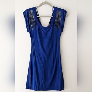 Guess Royal Blue Mini Dress , Small